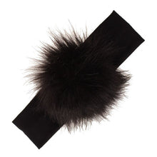 Load image into Gallery viewer, Cute Newborn Baby Girls Faux Fur Pompoms Baby Hair band
