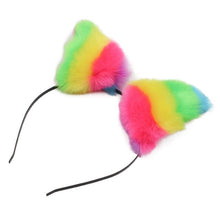 Load image into Gallery viewer, Cute fur Cosplay Crown