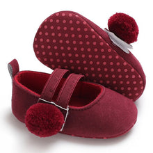 Load image into Gallery viewer, Suede Leather Baby Shoes